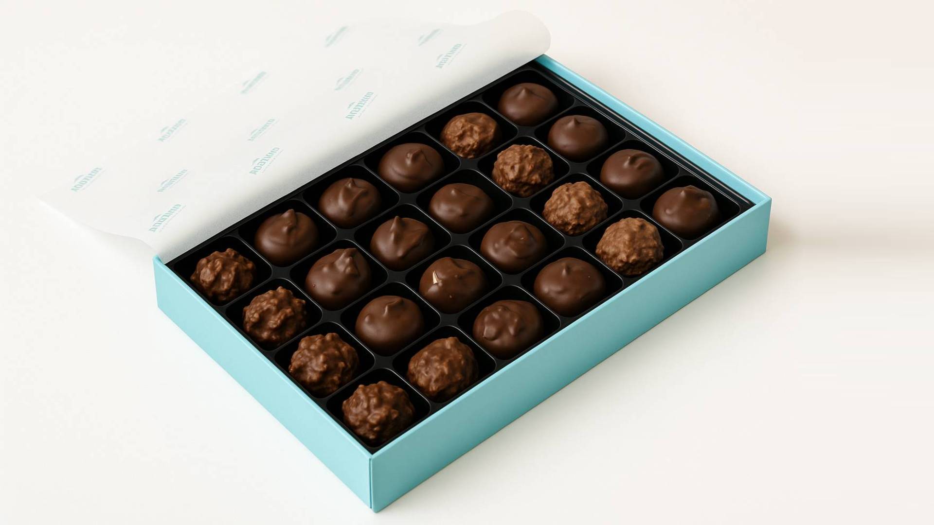 thumbnail video image 2 of Andy Anand Sugar Free Chocolate Sampler of Finest Caramels, English Toffees & Clusters Gift Boxed (1 lbs), Shipped 2nd Day Air, 2 of 7