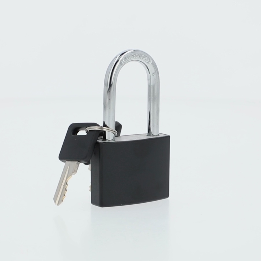 Hyper Tough Keyed Aluminum Padlock, 40mm, 1 1/2 inch Shackle