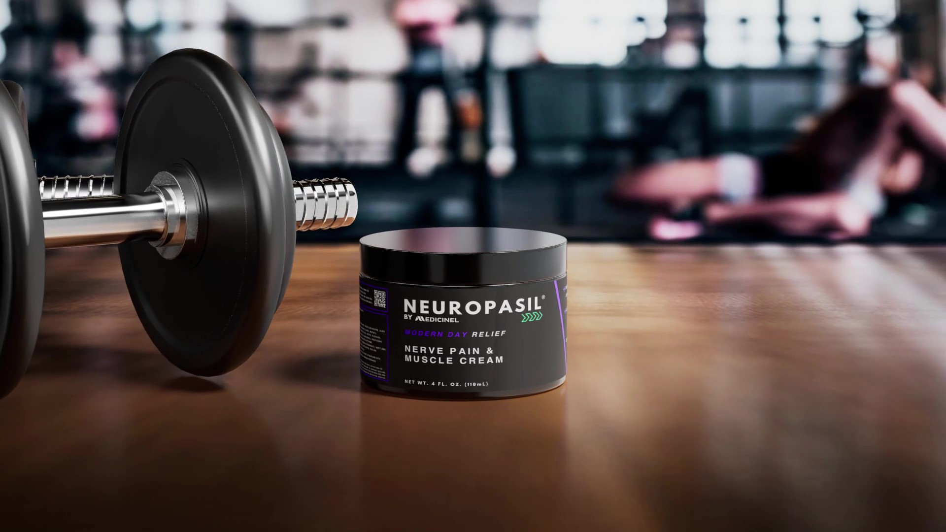 thumbnail video image 2 of Neuropasil Nerve  Muscle Relief Cream, Soothing relief for joints, muscles, back and feet, 4 oz, 2 of 9