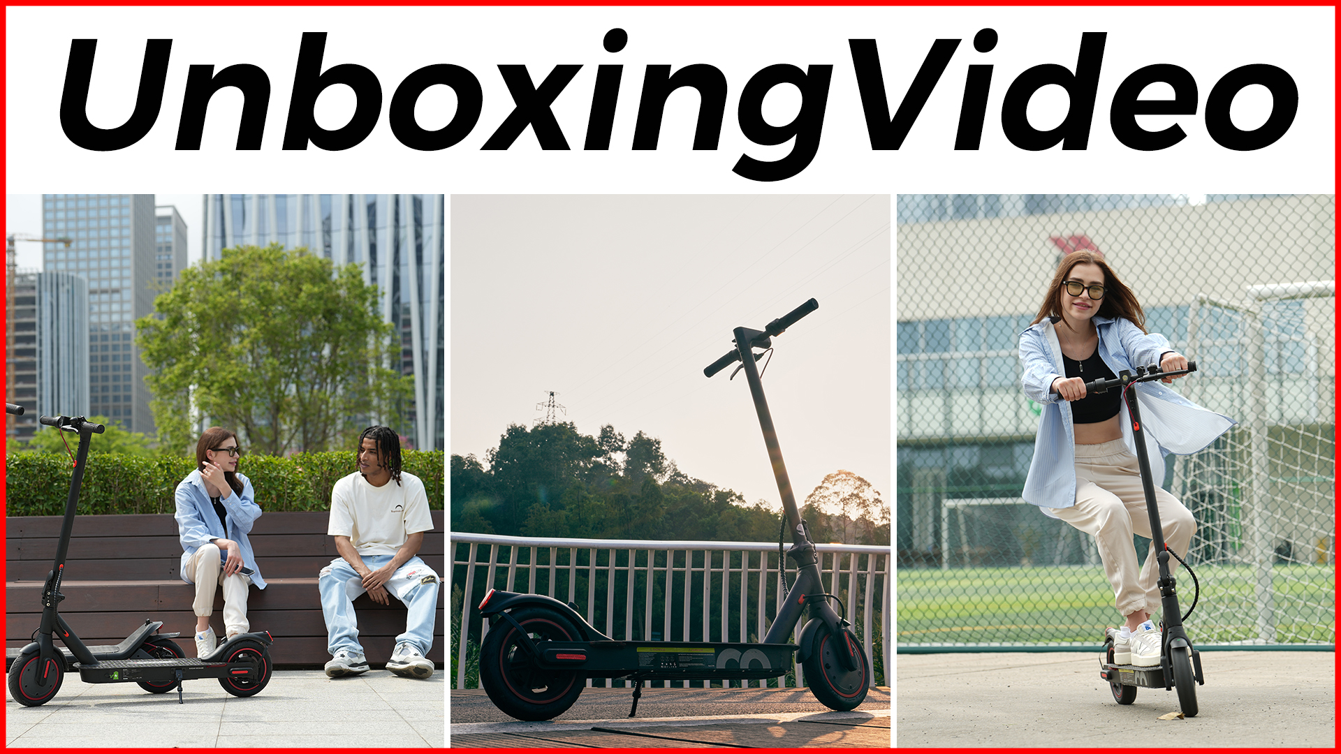 thumbnail video image 2 of LiteFive LF3 Electric Scooter for Adults, 350W Motor, Max 18Mph & 21Miles, Commuting Foldable Escooter, 2 of 9