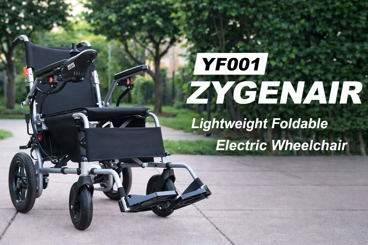 thumbnail video image 2 of MediNex Electric Wheelchair 20+ Miles Range,Lightweight Foldable Electric Wheelchairs for Adults,12Ah Lithium Battery,350 lb Limit,360°Joystick,Orange,Regular, 2 of 10