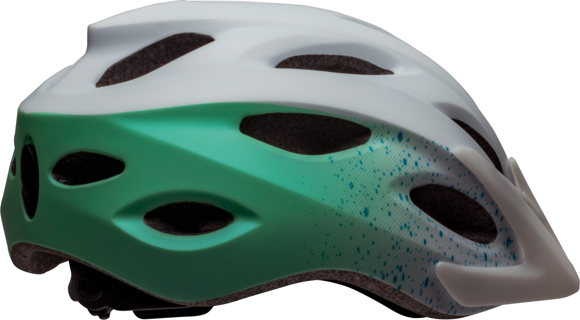 Bell Summit White Green Bike Helmet Youth 8 52 58cm Walmart Business Supplies