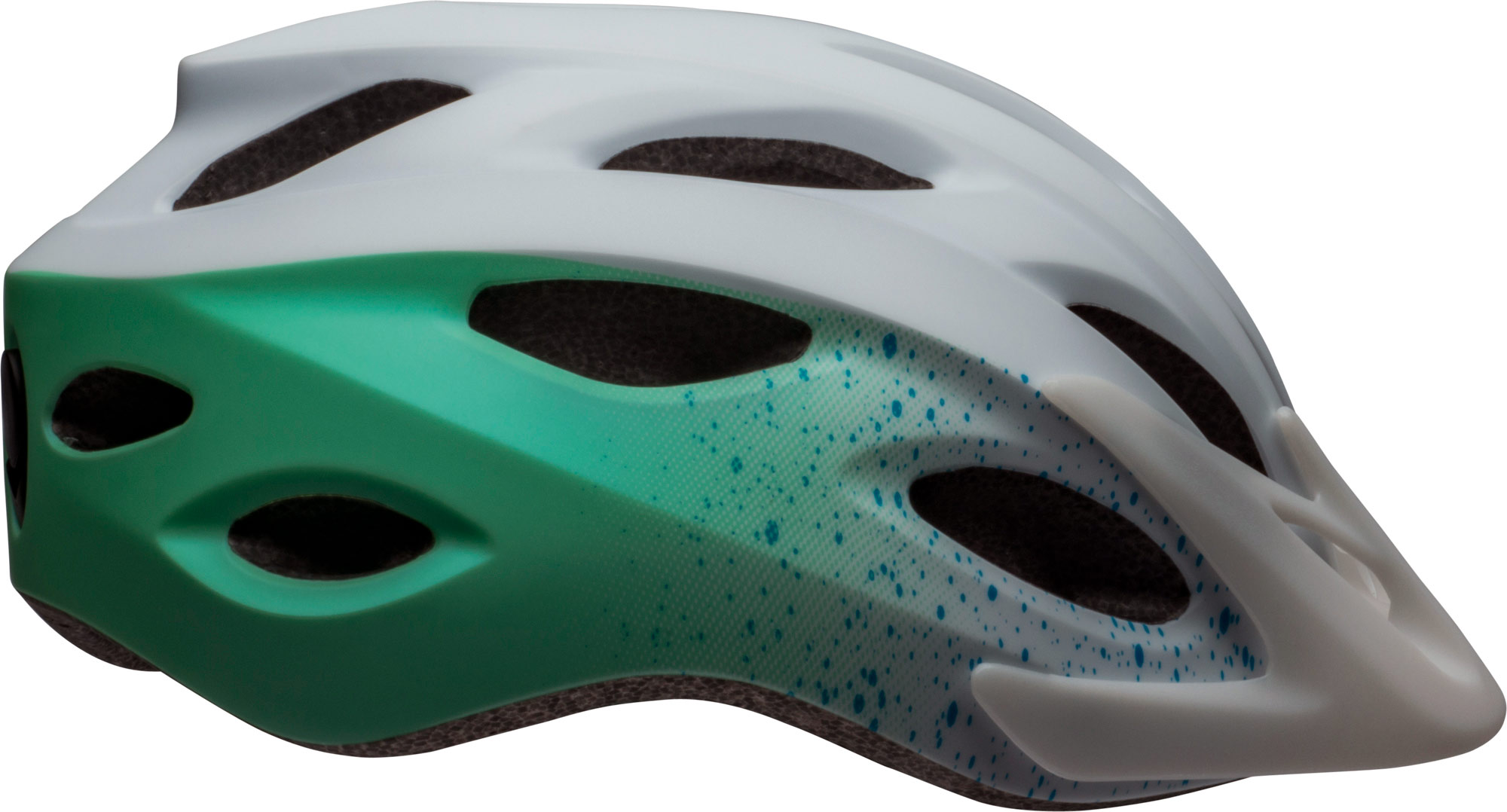 seafoam green bike helmet