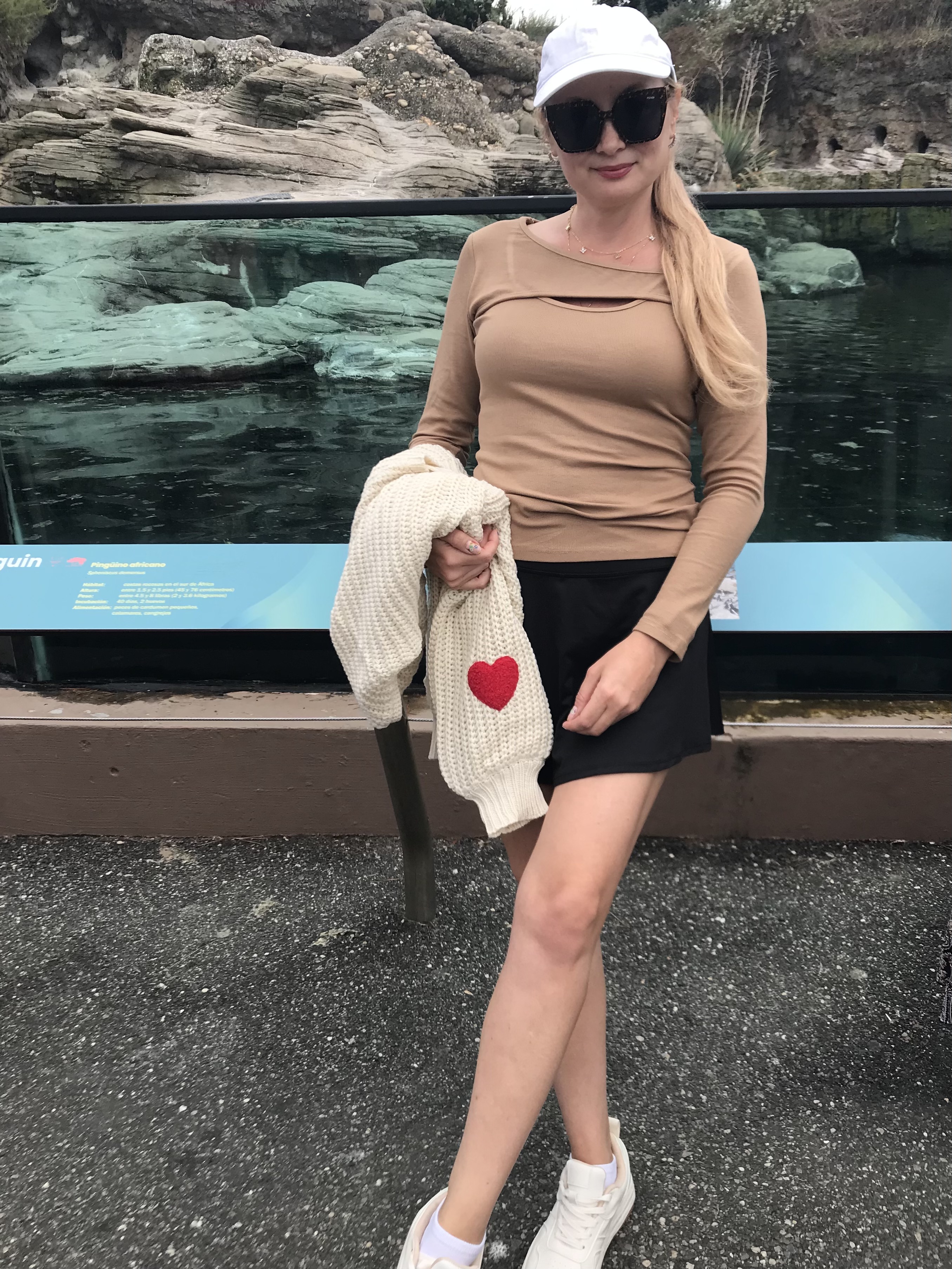 thumbnail video image 2 of Ladybranch Womens Fashion Fall Clothes One Piece Cutout Tops Long Sleeve Ribbed Slim Fitted Shirts Pullover Tee Tshirts(Small，Khaki）, 2 of 9