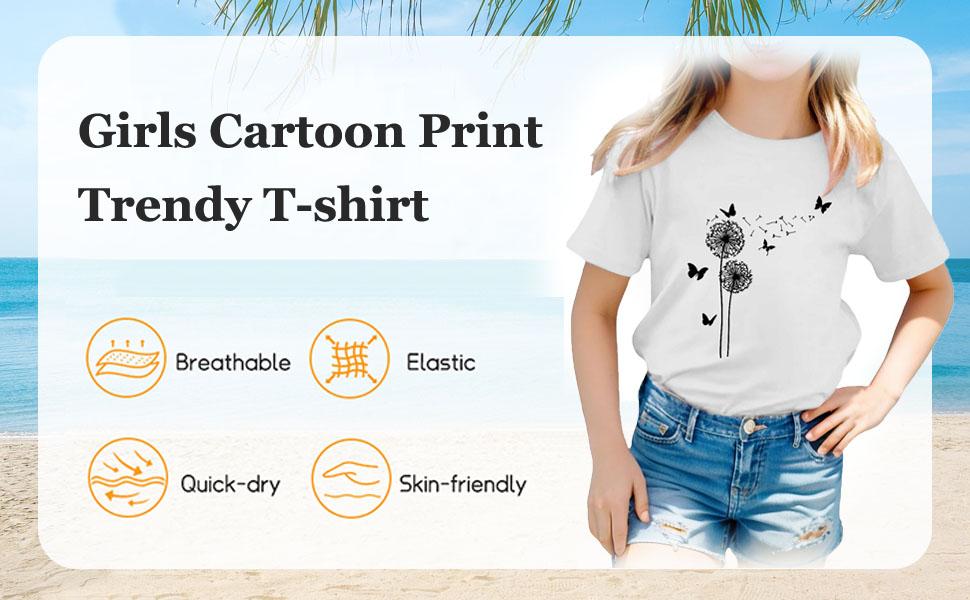 thumbnail video image 2 of HIPYLO Summer Tops Y2k Dance Top Girls Girls' Tennis Clothing Girl Shirts Size 8 Toddler Undershirts Boys 2t Athletic Shirts for Girls Boys White Shirts 10-12 Teen Girls Shirts 3t Shirts Girls, 2 of 5