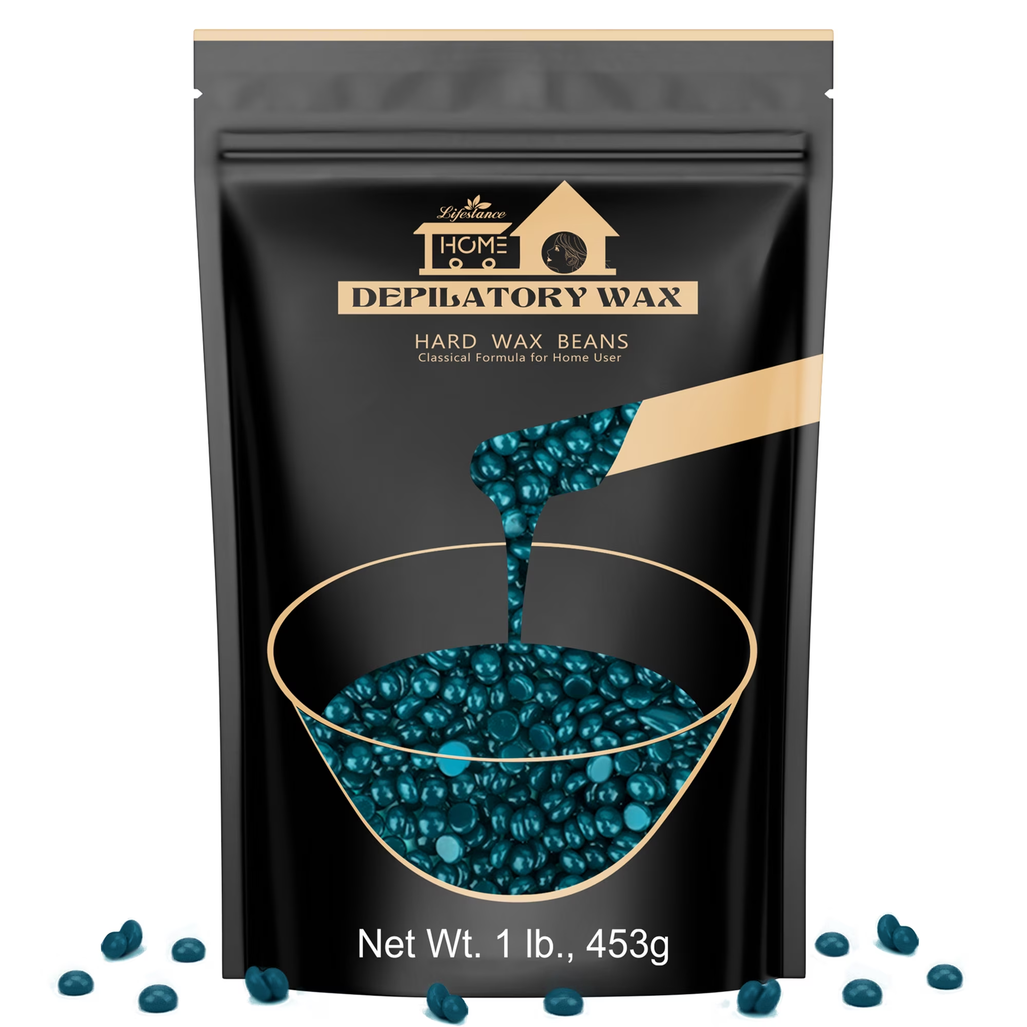 thumbnail video image 2 of Lifestance 1lb/16oz Jasmine Brazilian Bikini Hard Wax Beads Kit for at Home Sensitive Skin Hair Removal on Face, Body, Legs, Underarms, Eyebrow, 2 of 8
