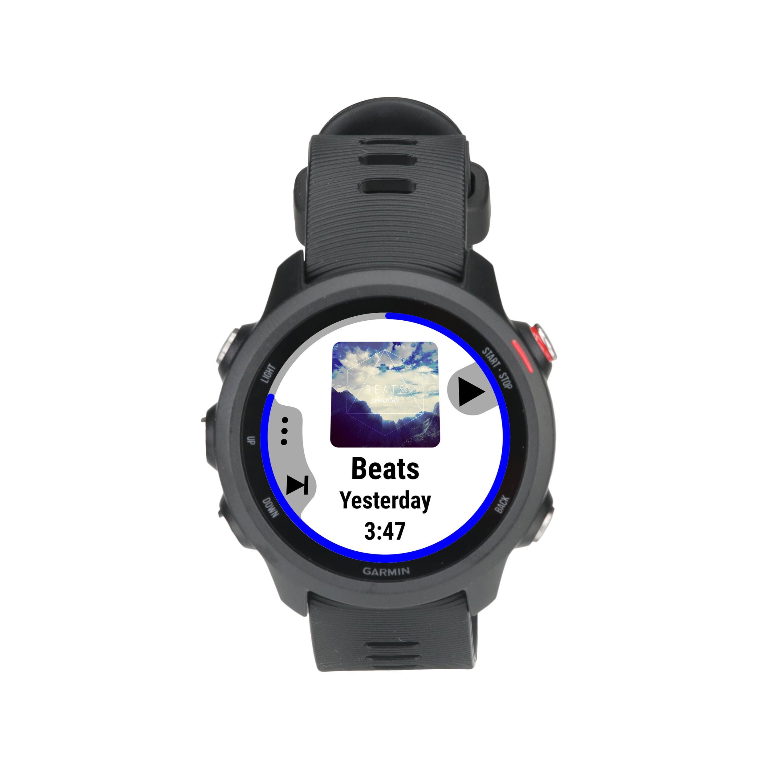 Forerunner® 245 GPS Running Smartwatch with Music in Black 