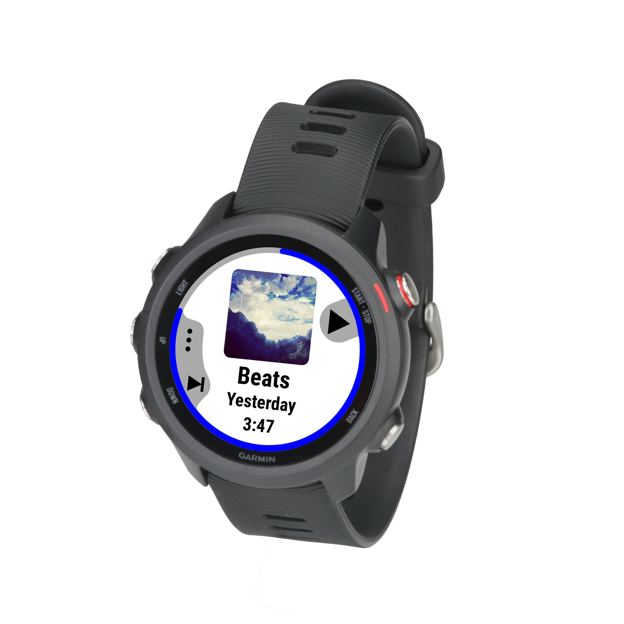 Forerunner® 245 GPS Running Smartwatch with Music in Black