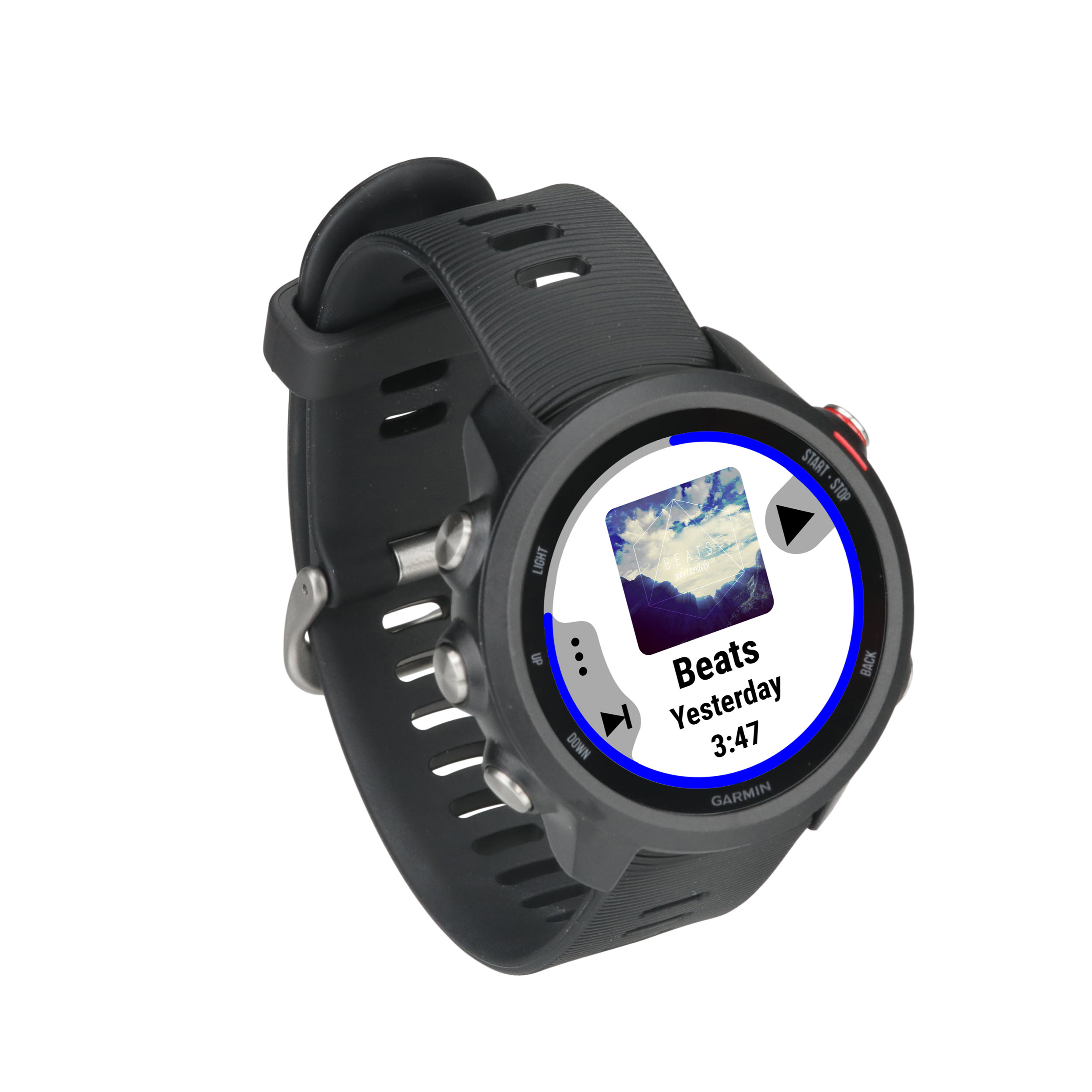 Garmin Forerunner 245 Music GPS Smart Watch - Black - (0100212030