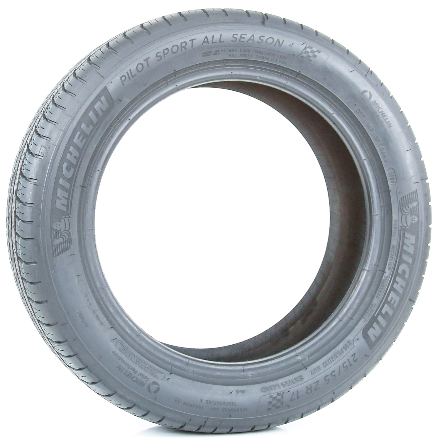 Free Shipping! Michelin Pilot Sport All Season 4 215/55ZR17 98Y XL