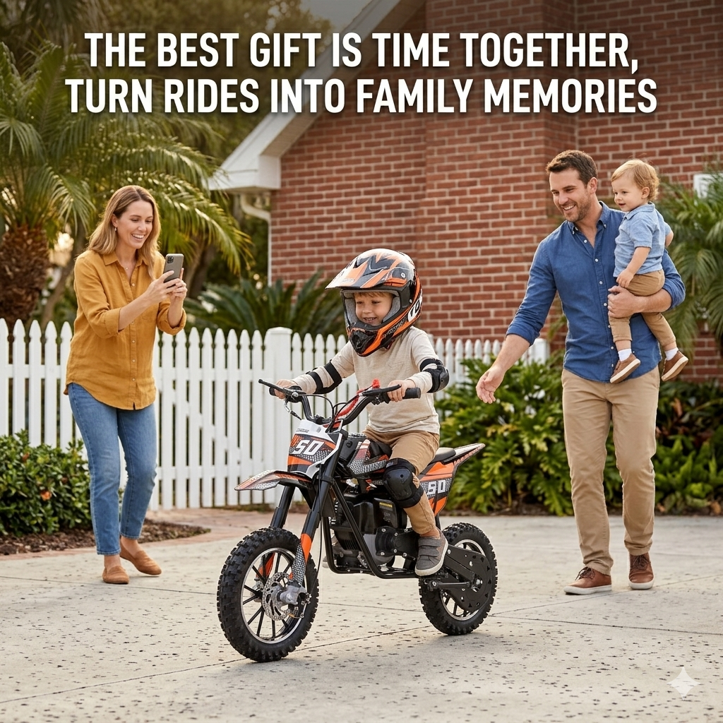 thumbnail video image 2 of 39cc Dirt Bike,IVFJFV Gas Powered Mini Bikes, 4 Stroke Off-Road Mini Bikes, Trail Bike with Speeds up to 25 MPH,Weight Support Up to 165 LBS for Ages 8+,Pink, 2 of 13