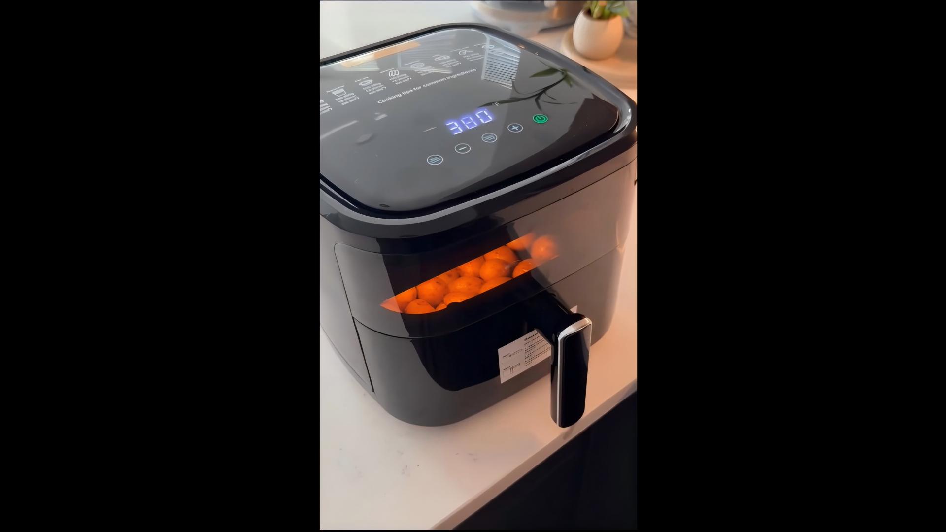 thumbnail video image 2 of FRESHDEW 6Qt Air Fryer with Visible Window, 1500W Digital Air Fryer, 8-in-1 Presets, Touchscreen, 24H Delay Start, 2 of 13