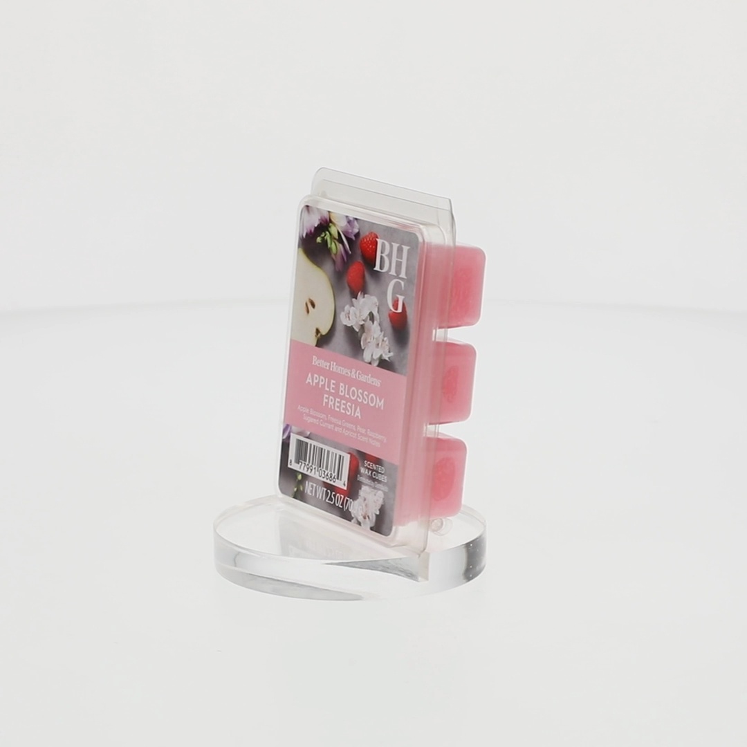 3 pack) Apple Blossom Freesia Scented Wax Melts, Better Homes