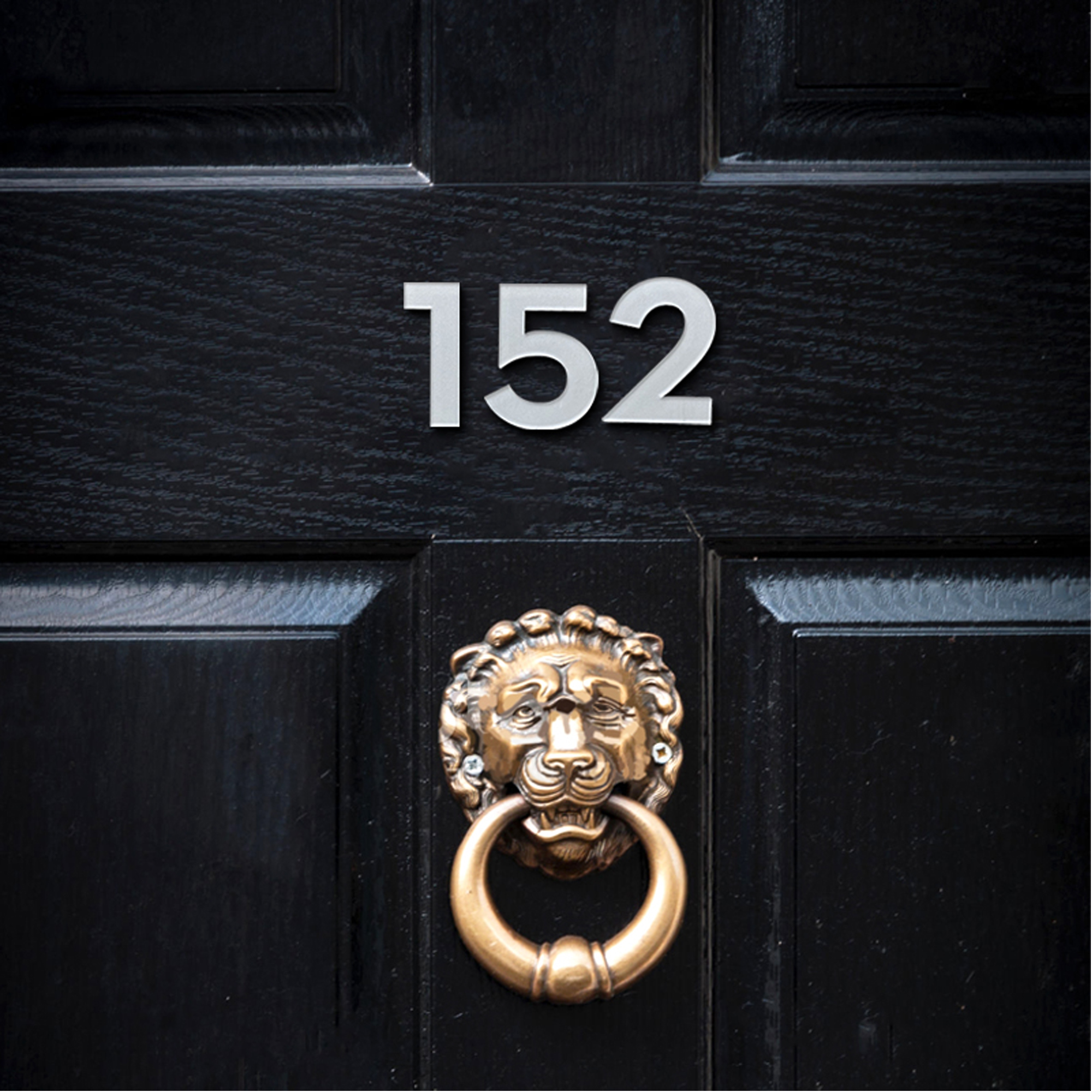 thumbnail video image 2 of HASWARE 3 inch (7.5 cm) Self Adhesive House Number Apartment Door Numbers Mailbox Stickers, Acrylic(#3, Silver), 2 of 5