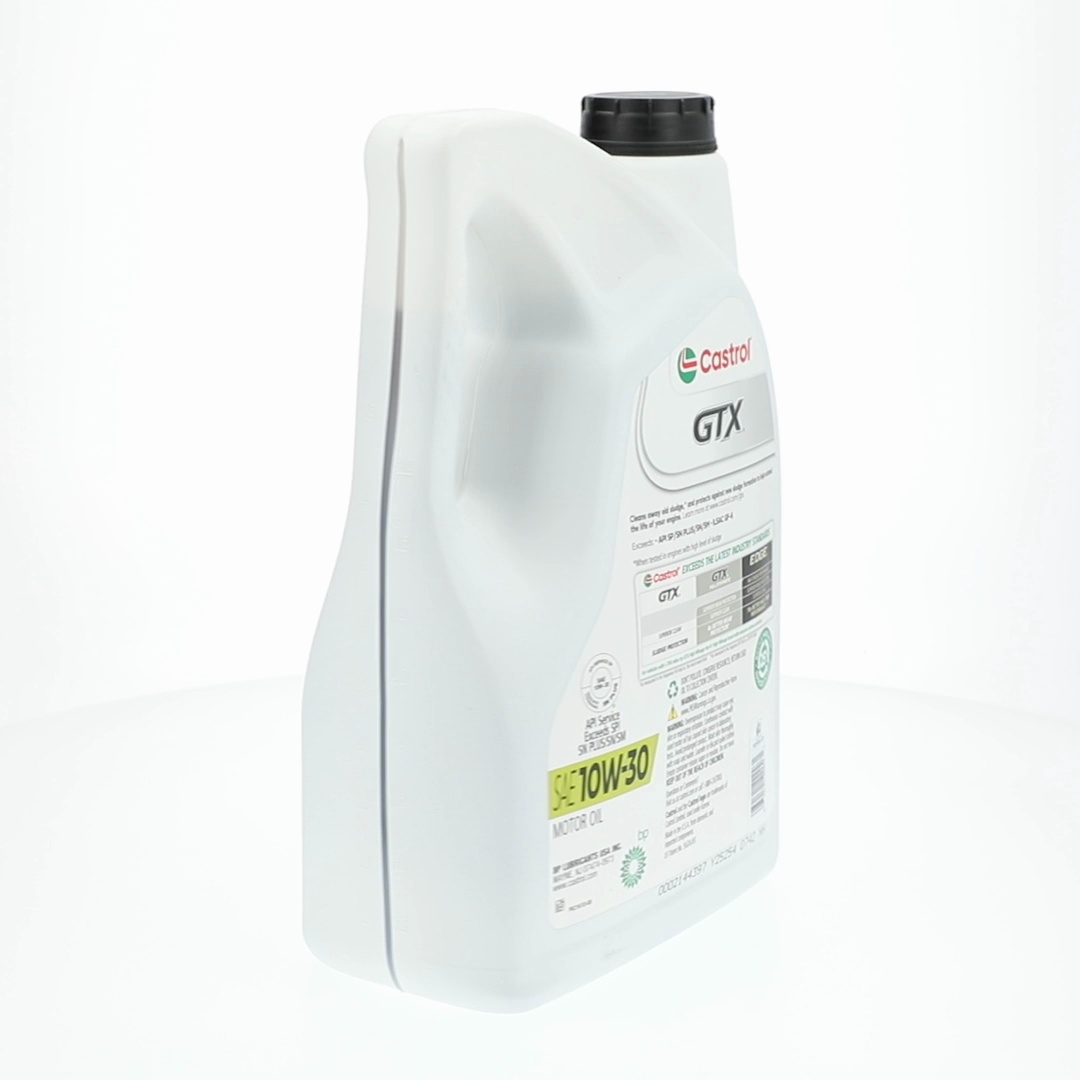 2 pack) Castrol GTX 10W-30 Conventional Motor Oil, 5 Quarts