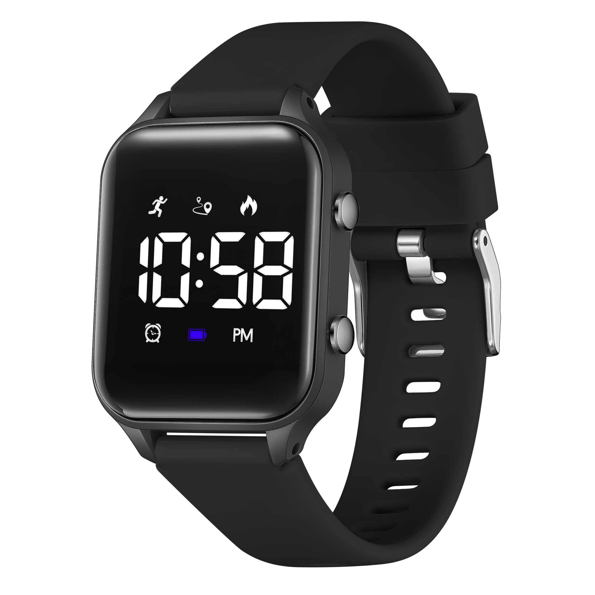 thumbnail video image 2 of Bomieux Kids Watches Digital Outdoor Sport Watch with Pedometer Stopwatch Vibration Alarm Watch for Boys Girls Birthday Gifts for Kids, 2 of 10
