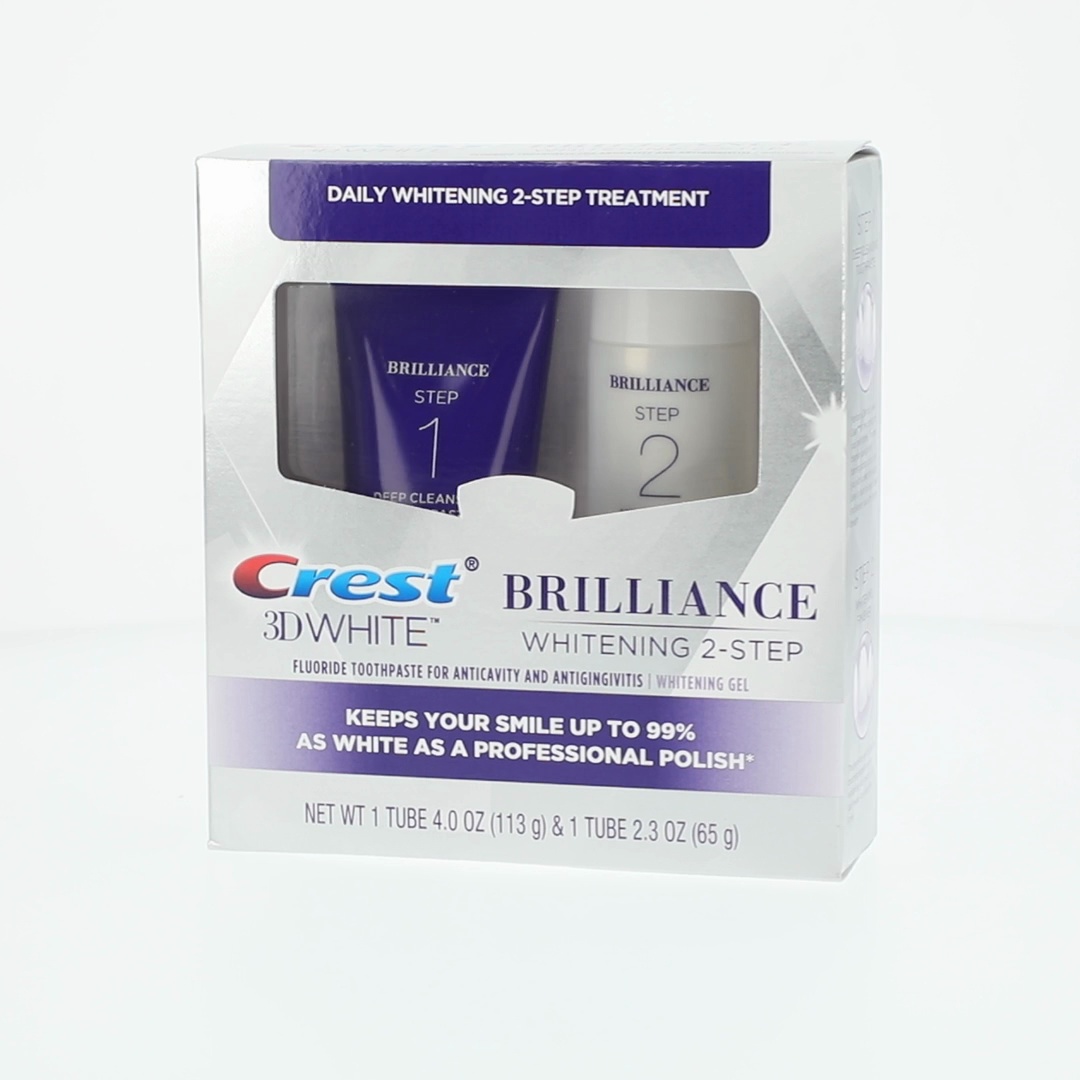 Crest 3D White Duo | Toothpaste tubes for grocery retail - Walmart