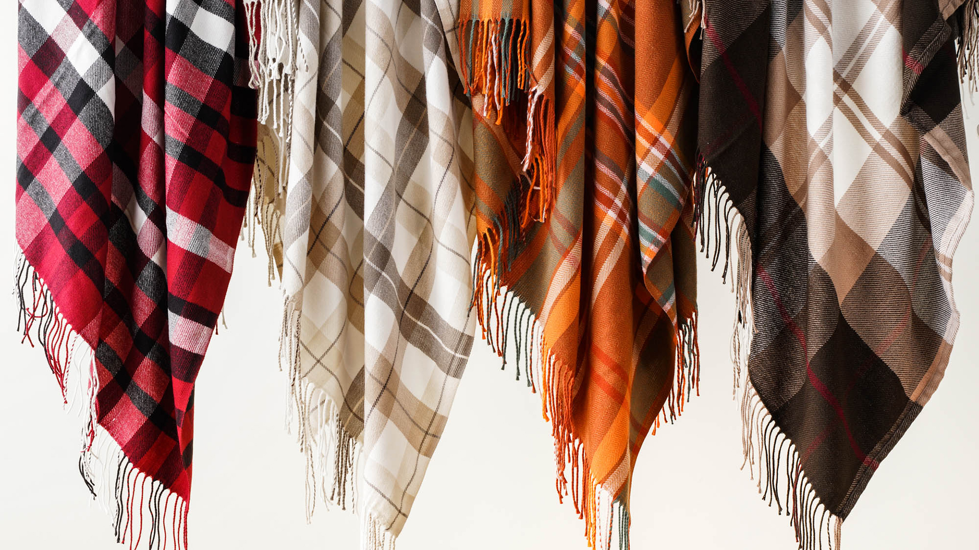 thumbnail video image 2 of Battilo Acrylic Throw Blanket, Buffalo Plaid Throw, Farmhouse, Red, Plaid, Christmas Decor,50" x 60", 2 of 9