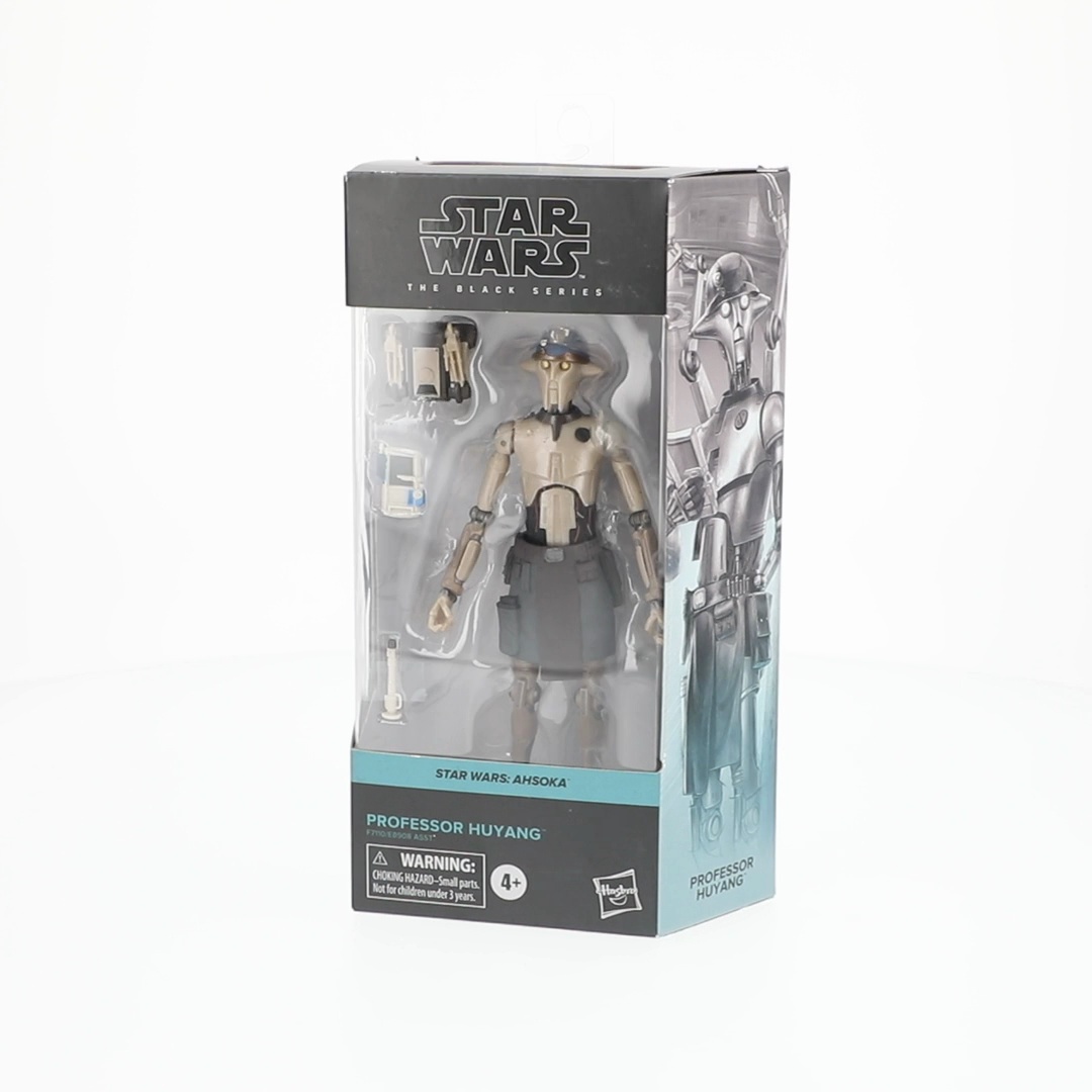 Star Wars Ahsoka Series - Poseable Black Series Professor Huyang