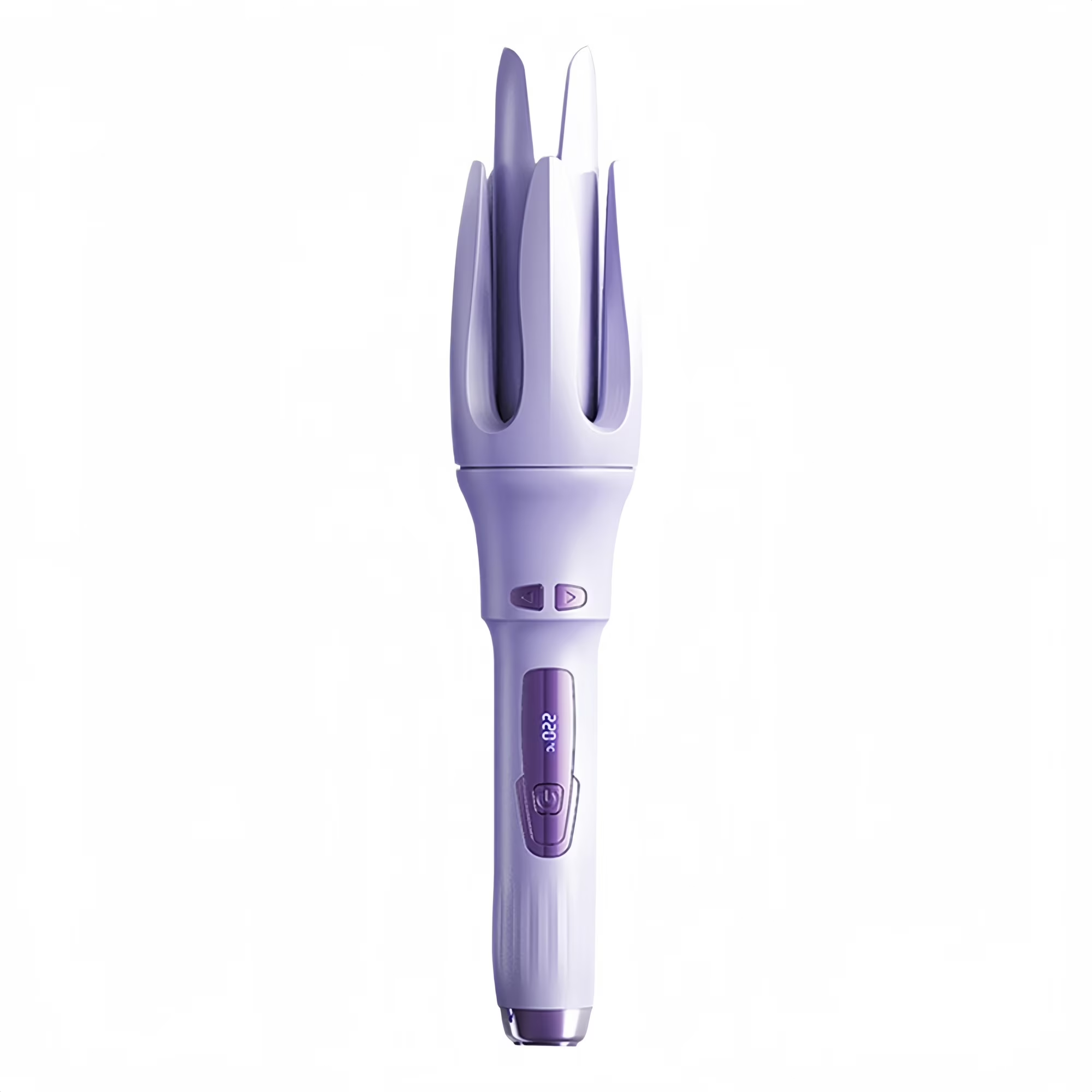 thumbnail video image 2 of LEFINEE Automatic Hair Curler, Rotating Curling Iron with 4 Heat Settings, Negative Ion Technology, Dual Voltage Travel Hair Curler, Purple, 2 of 9