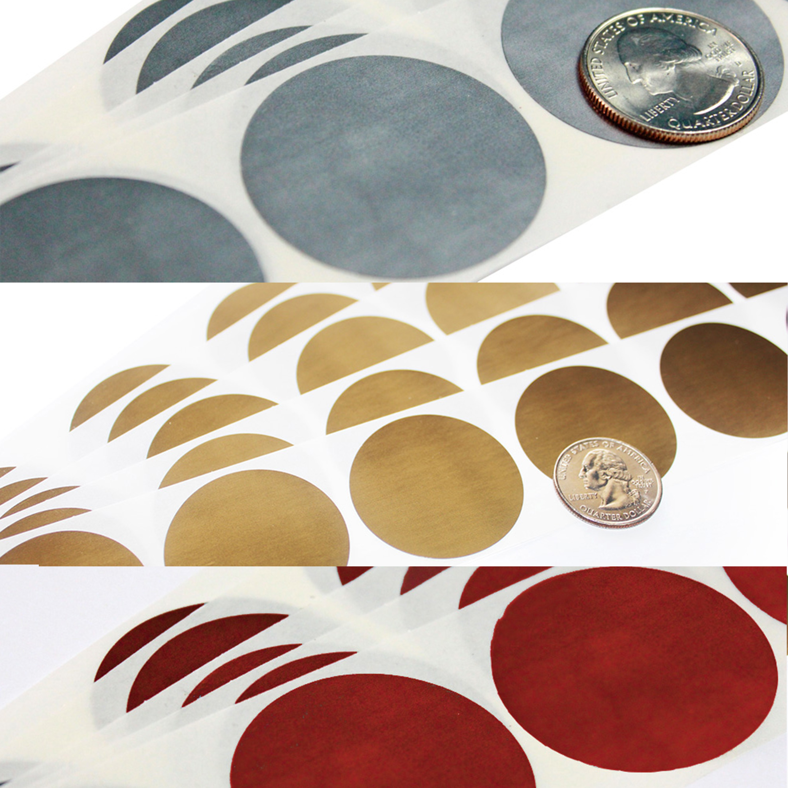 thumbnail video image 2 of My Scratch Offs 1.50" Red Round Scratch-off Sticker Labels, 250 Count, 2 of 3
