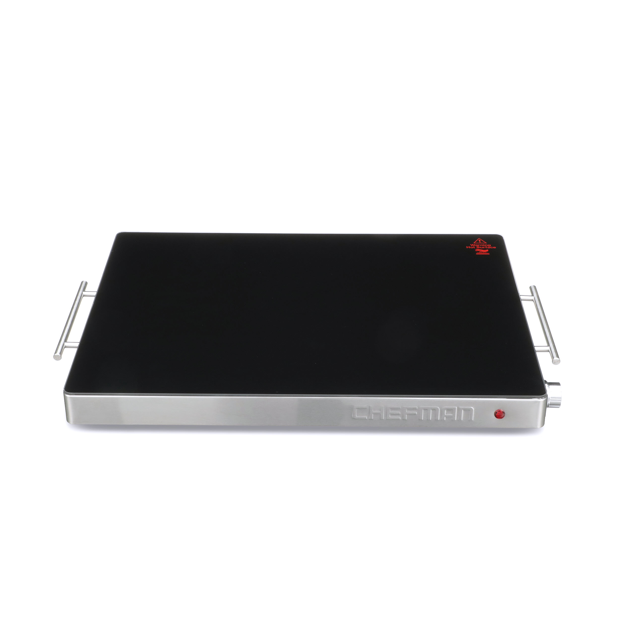Chefman Long Electric Warming Plate, Stainless Steel & Glass, Black - Bed  Bath & Beyond - 32735574