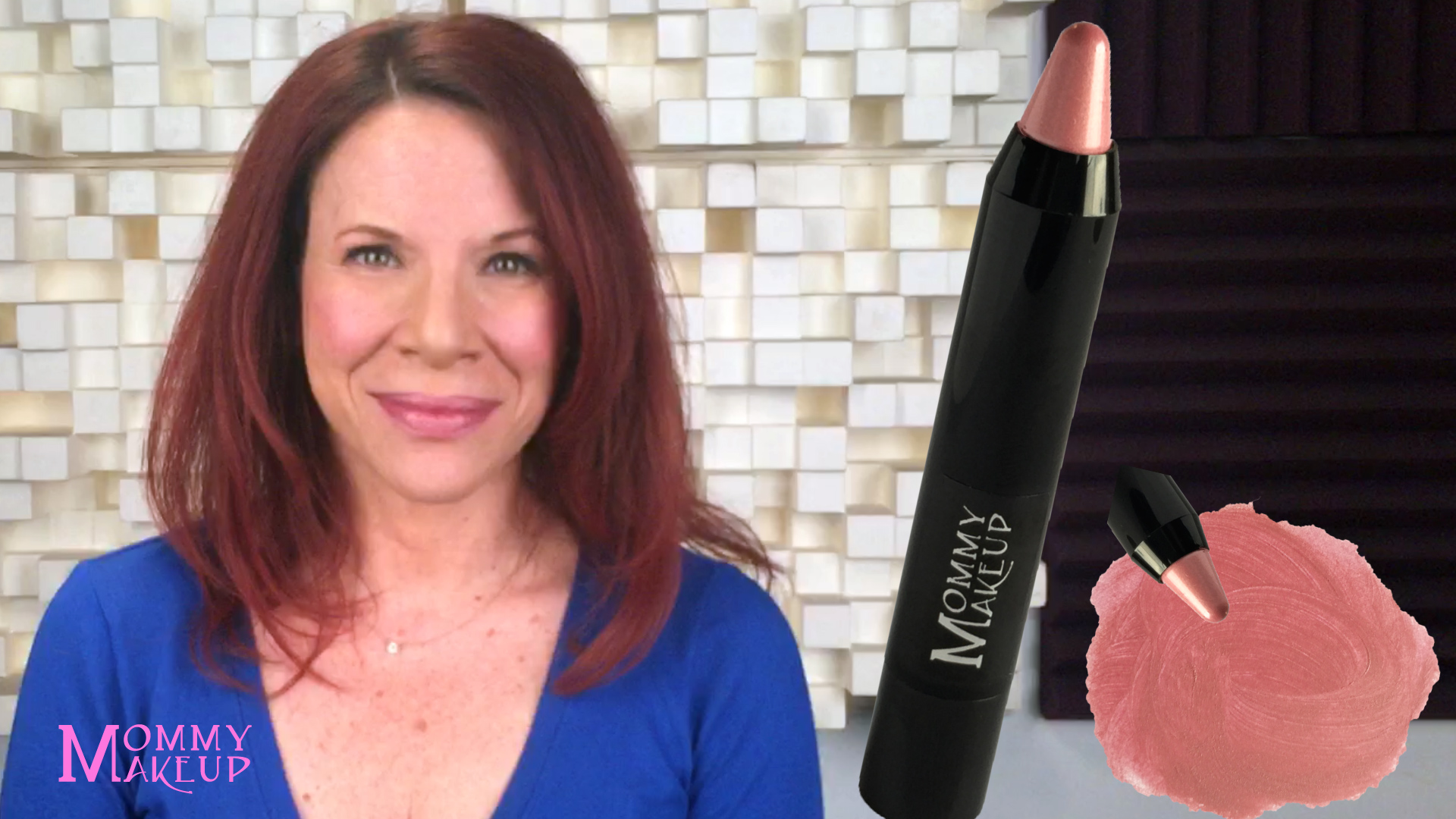 thumbnail video image 2 of Triple Sticks Lipstick & Cream Blush - Moisturizing Multistick by Mommy Makeup (Daisy Glow), 2 of 8
