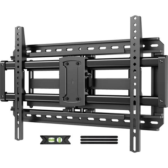 thumbnail video image 2 of MountLiving Full Motion TV Wall Mount for 37-95" Screens, Pre-Assembled with Swivel & Tilt, Max VESA 600x400mm, 150 lbs Capacity, Fits 24" Wood Studs, 2 of 9