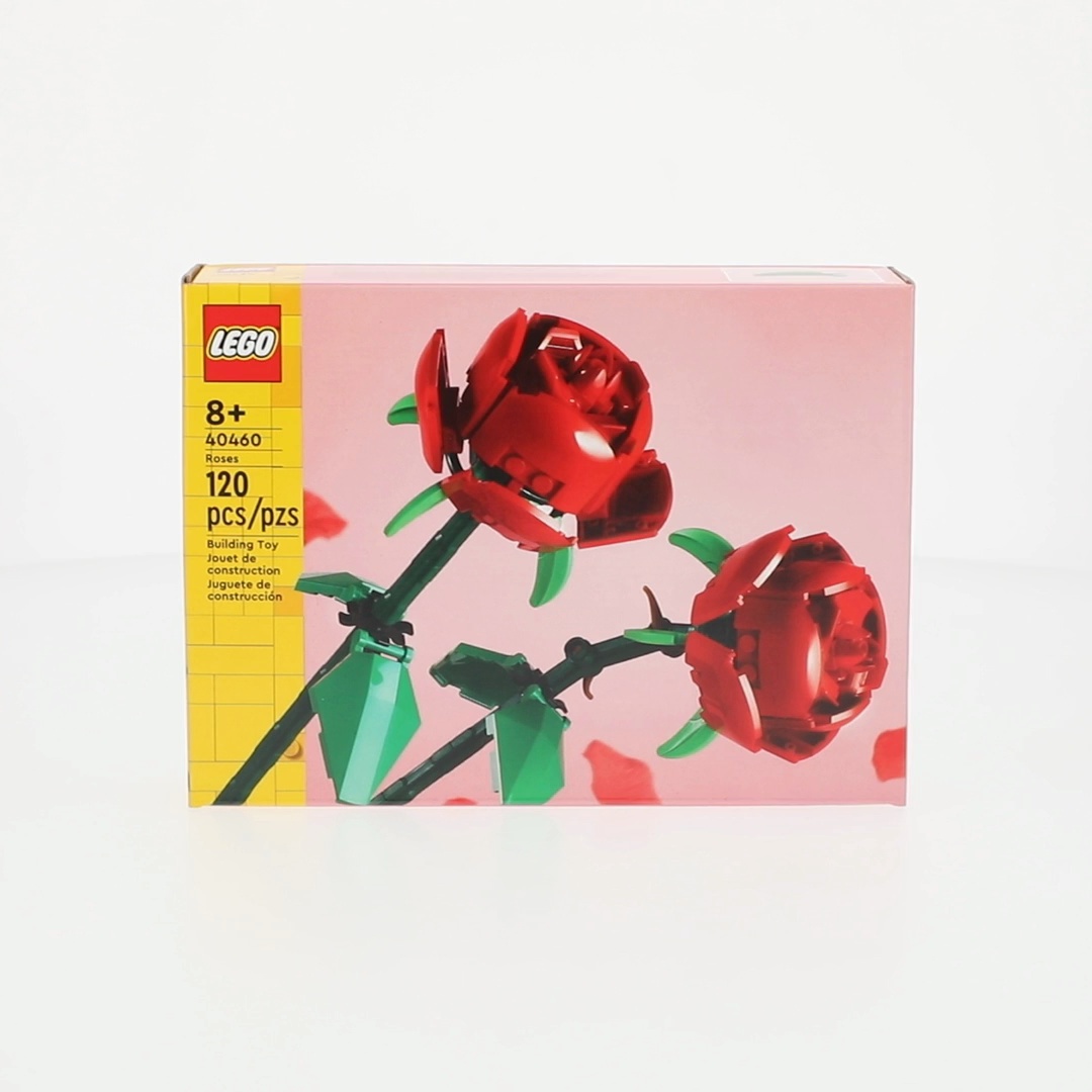 LEGO Roses Building Toy for Kids Ages 8+, Artificial Fake Flowers, Creative  Gift for Home Decor and Display, 40460 - Walmart.com
