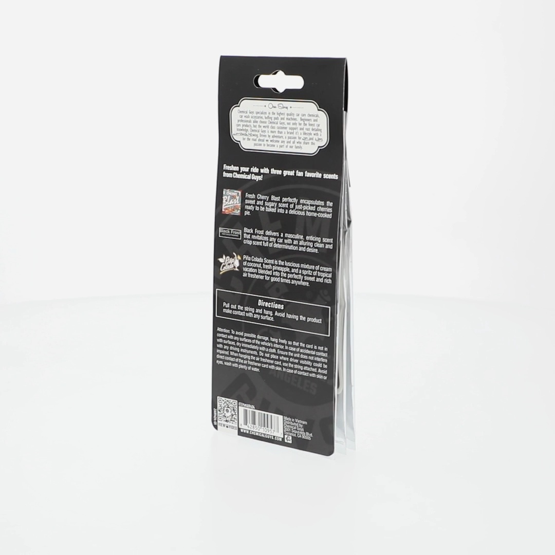 ガーガメル 喫煙戦隊ガーガメル3＆毒毒団員（クリア） 未開封 内臓データ付 Chemical Guys Black Frost Air Freshener 4 Ounces Car Odor