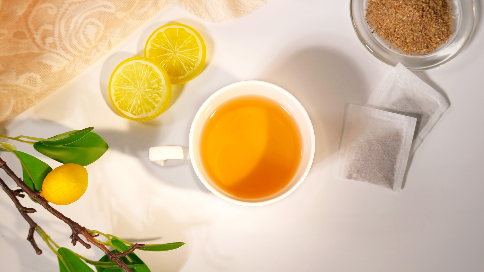 thumbnail video image 2 of TeeLux Lemongrass Tea Bags, Pure & Natural Lemongrass Herbal Tea, Refreshing & Smooth Taste, Caffeine Free, 100 Count, 2 of 9