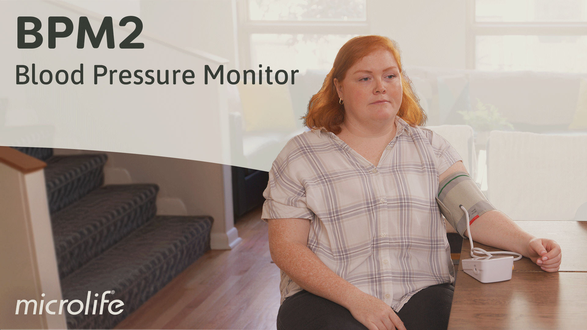 thumbnail video image 2 of Microlife BPM2 Digital Blood Pressure Monitor, Wide-Range Upper Arm Cuff, Stores 60 Results, 2 of 9