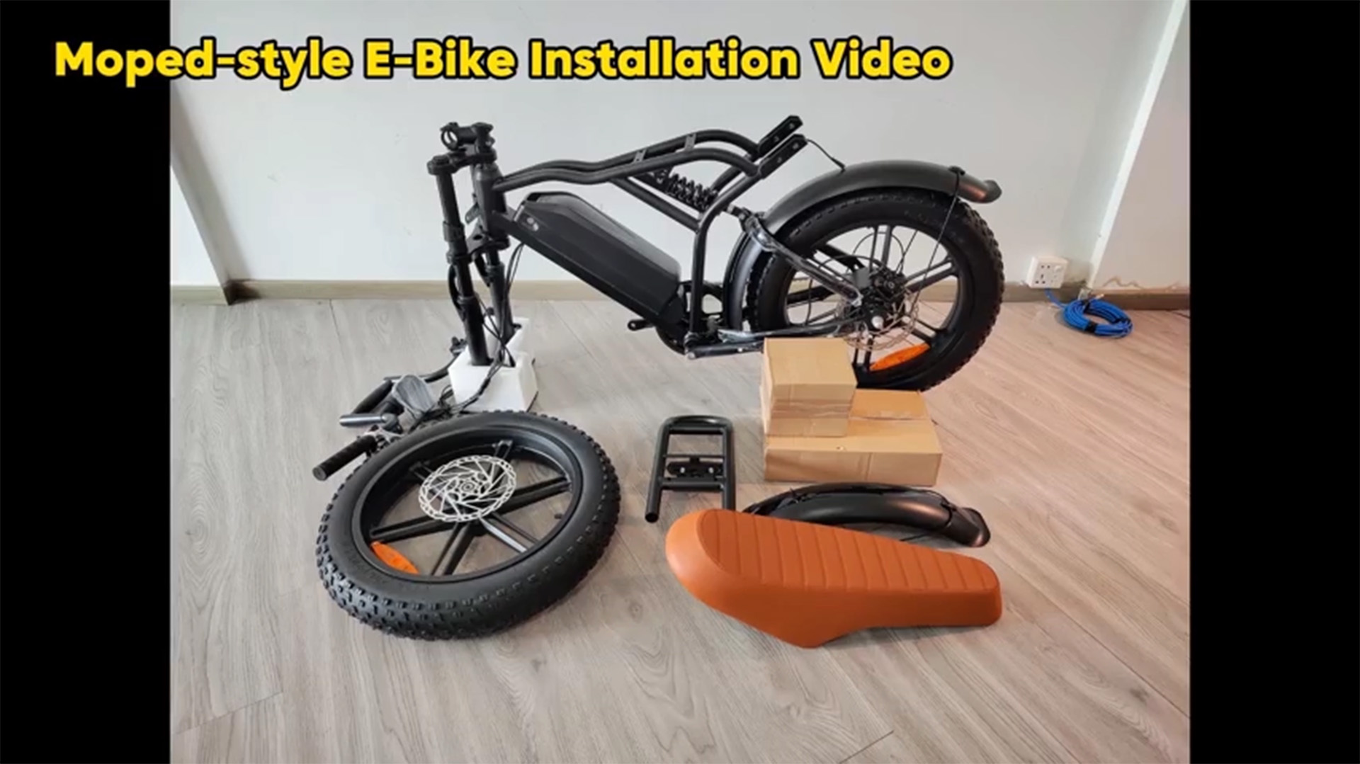 thumbnail video image 2 of TST Electric Bike for Adults, 750W Peak 1500W Motor, 20"x4" Fat Tire, E Mountain Bike, 48V/15AH UL2849, 2 of 8