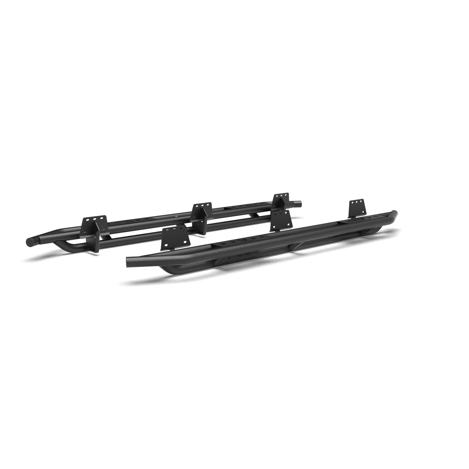 Running Boards For 2019-2025 Ram 1500 Crew Cab – Star Strider Side Steps With W-Shape Design | Heavy Duty 3 thumbnail image