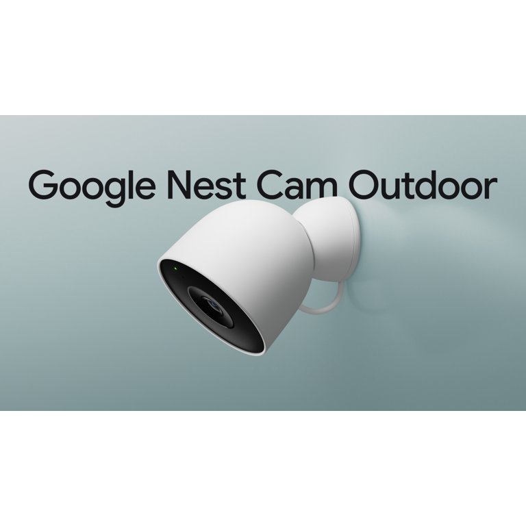 Google Nest Cam Outdoor (Wired, 2nd Gen) Outdoor Security Camera