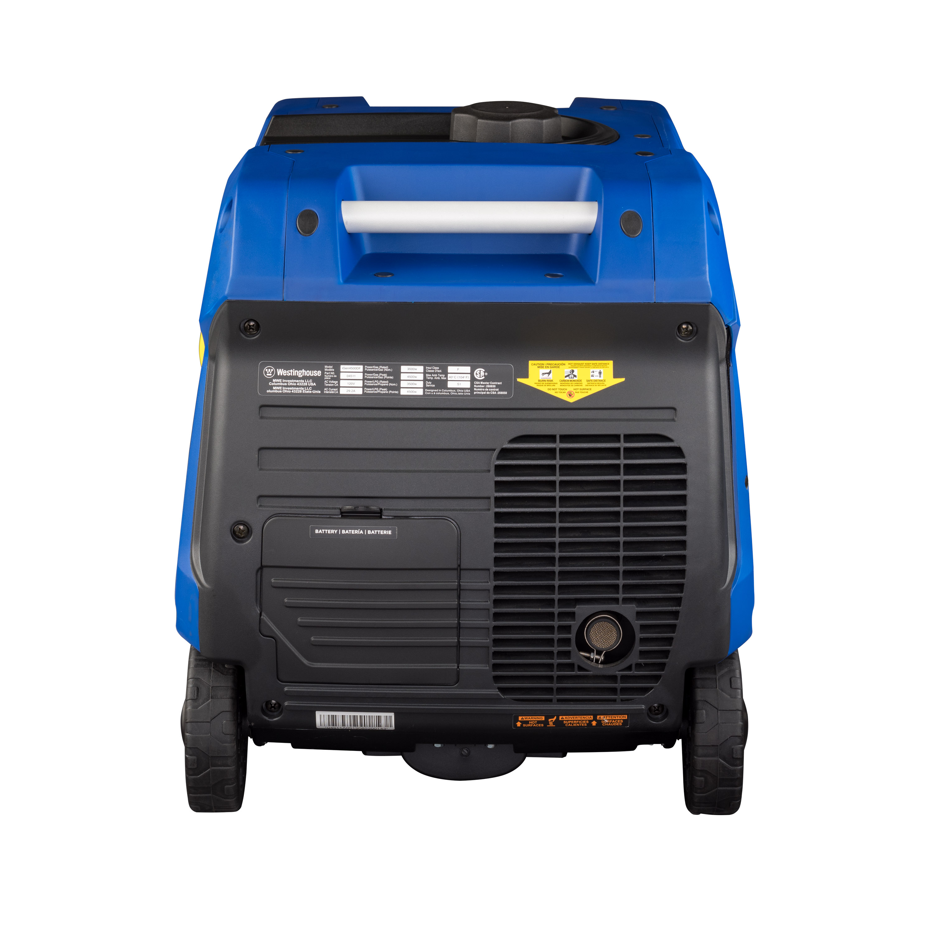 Westinghouse IGen4500DF Super Quiet Dual Fuel Portable, 51 OFF