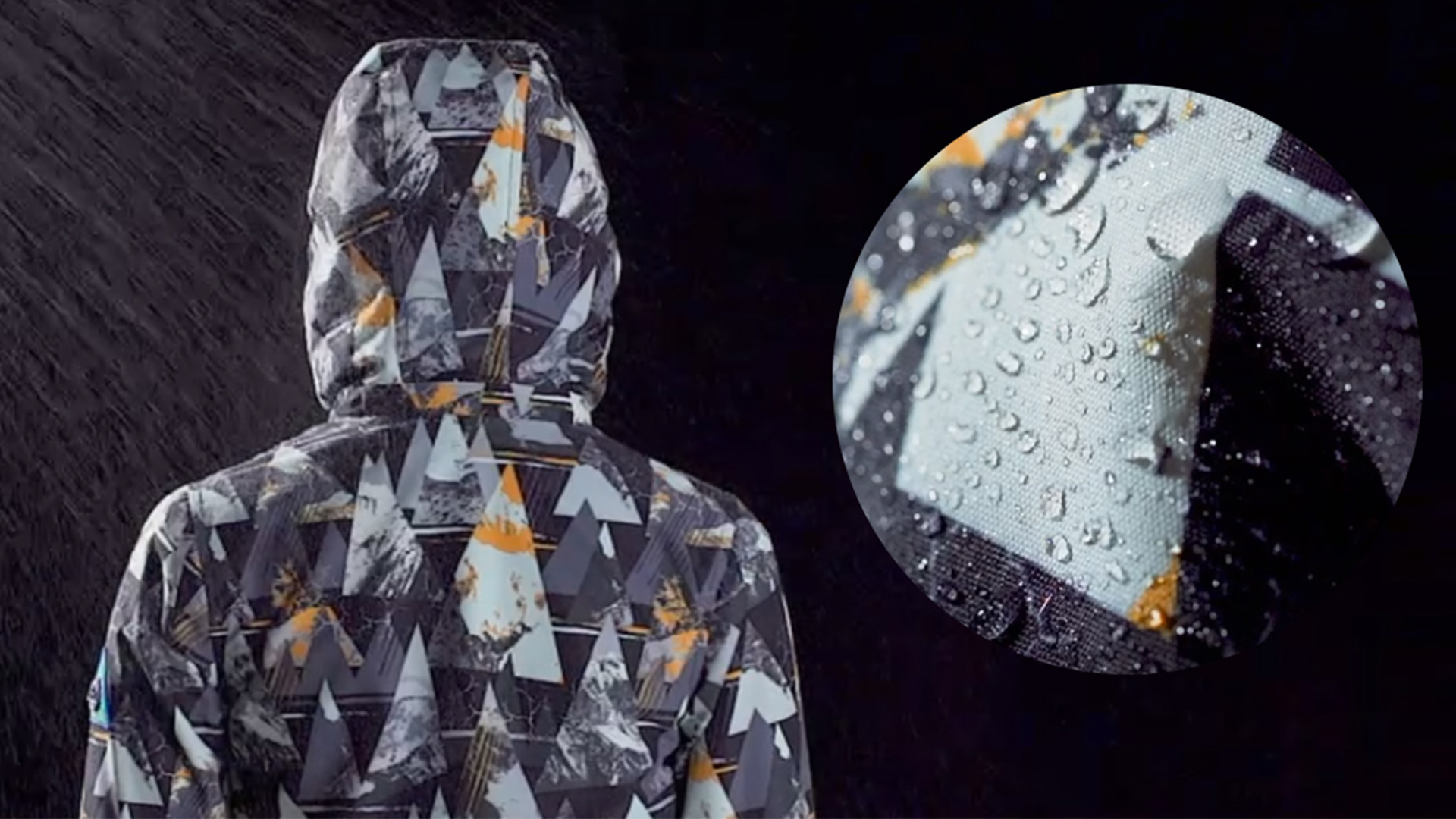 thumbnail video image 2 of MGEOY Boys Rain Jackets Lightweight Waterproof Hooded Raincoats Windbreakers for Kids, 2 of 8