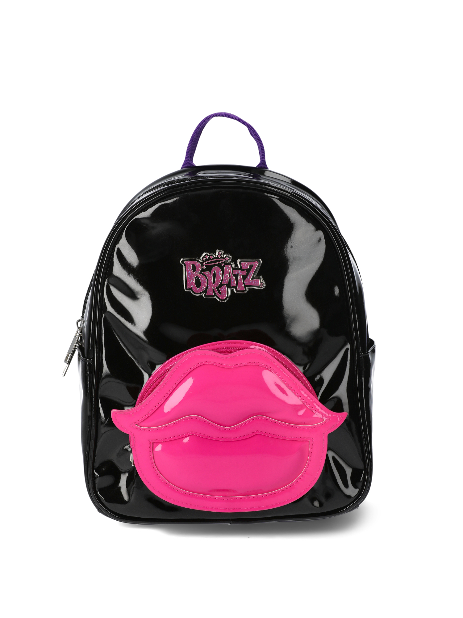 Bratz Kisses Women's 10.5 Mini Backpack Black - Walmart Business