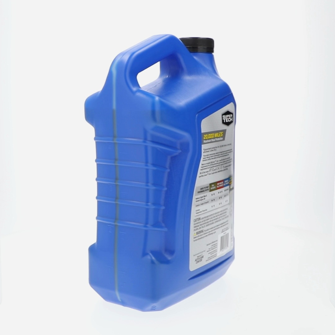 Super Tech High Mileage Full Synthetic SAE 0W-20 Motor Oil 1 Quart for