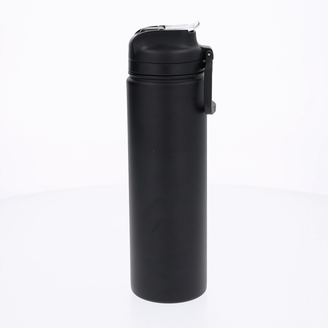 Mainstays Stainless Steel Water Bottle 24 oz Insulated Black