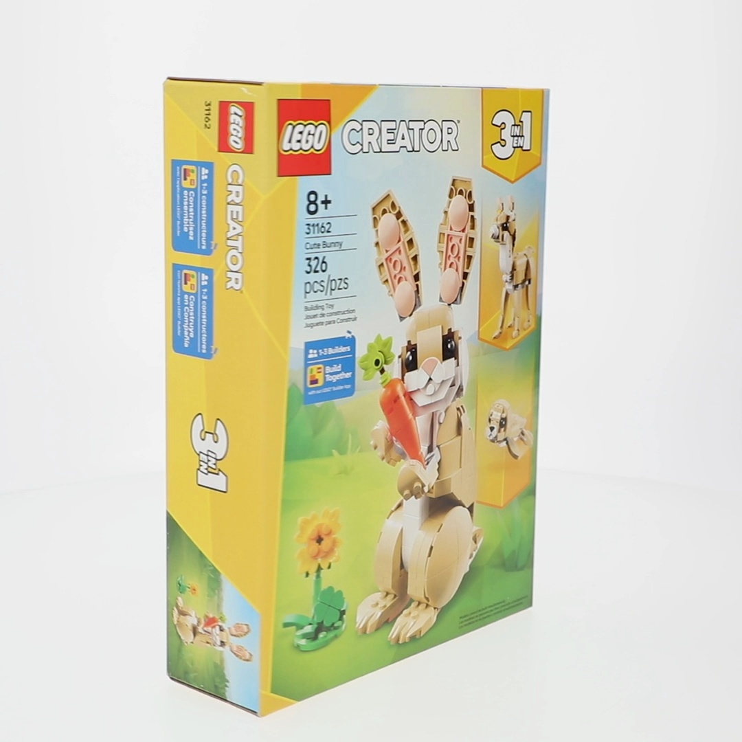 LEGO, Creator 3in1 Animal Toys Set 31162, 326pcs, 3 Build Options