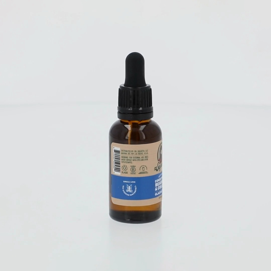 Dr. Squatch Mens Conditioning Beard Oil & Cologne, Natural Beard