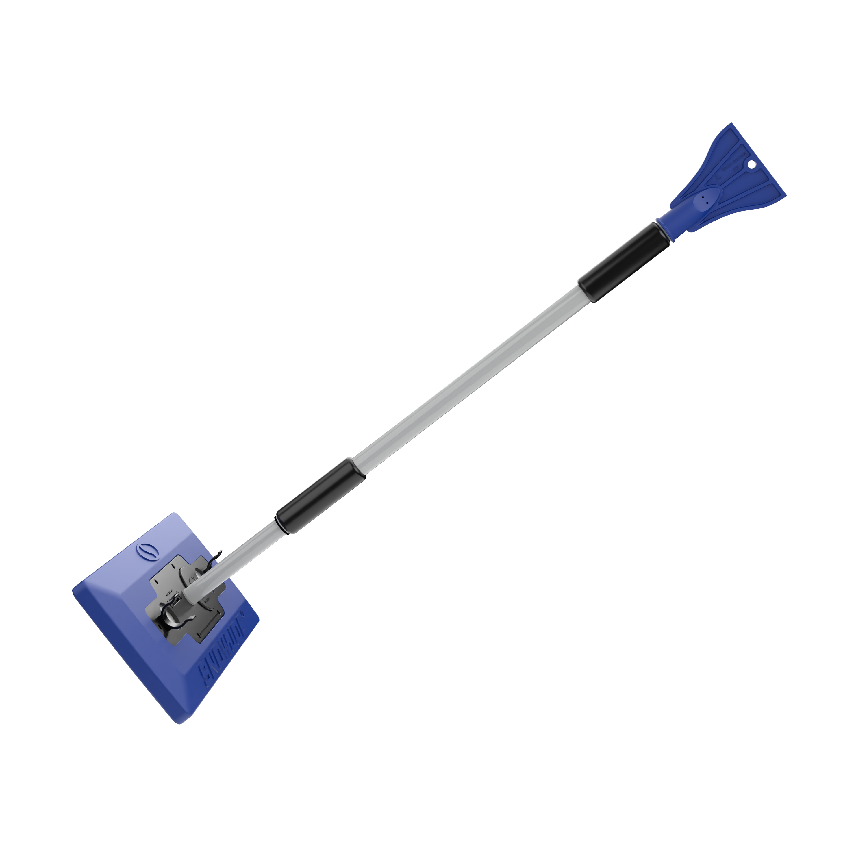 AAA.com  Snow Joe® 2-In-1 Telescoping Snow Broom + Ice Scraper