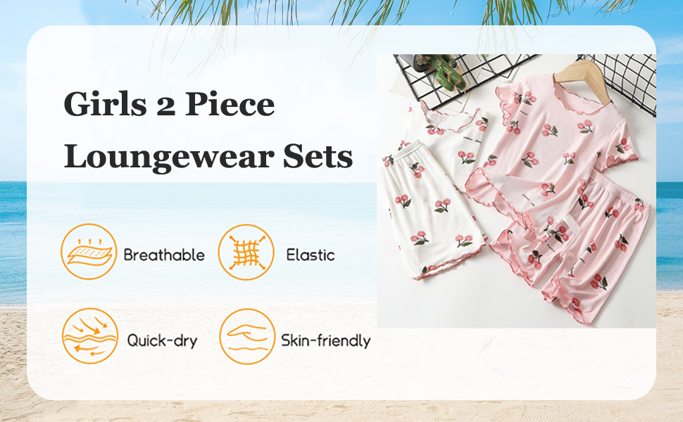 thumbnail video image 2 of HIPYLO 2 Piece Sets Girls Outfits Size 7 Cute Toddler Girl Outfits Kids Tshirts and Gymnastics Shorts for Girls 4t Clothes for Girls, Pink 12-18 Months, 2 of 7