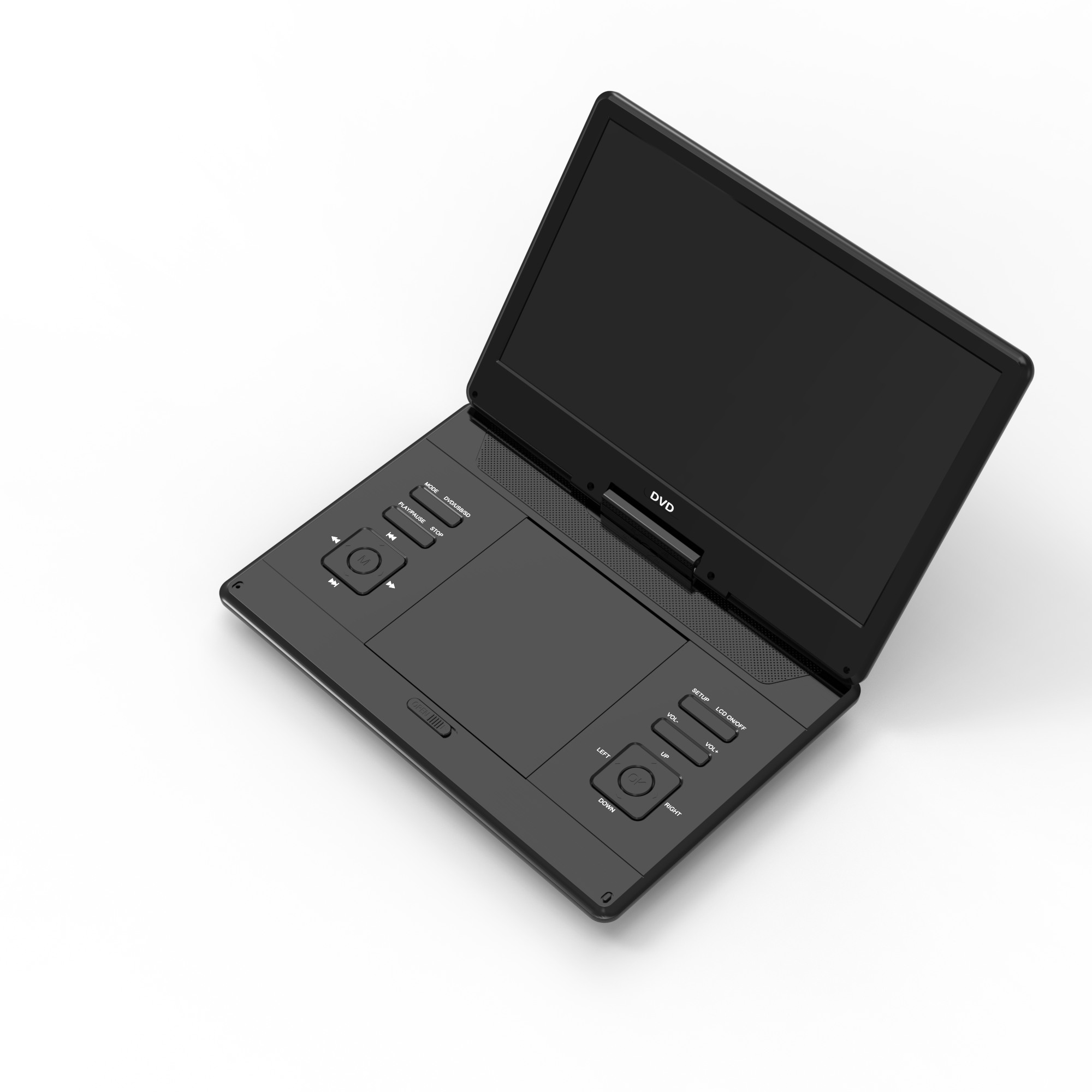 プレーヤー Portable DVD Player 14 inc. 16.9'' Rechargeable Portable DVD Player for Car with 14