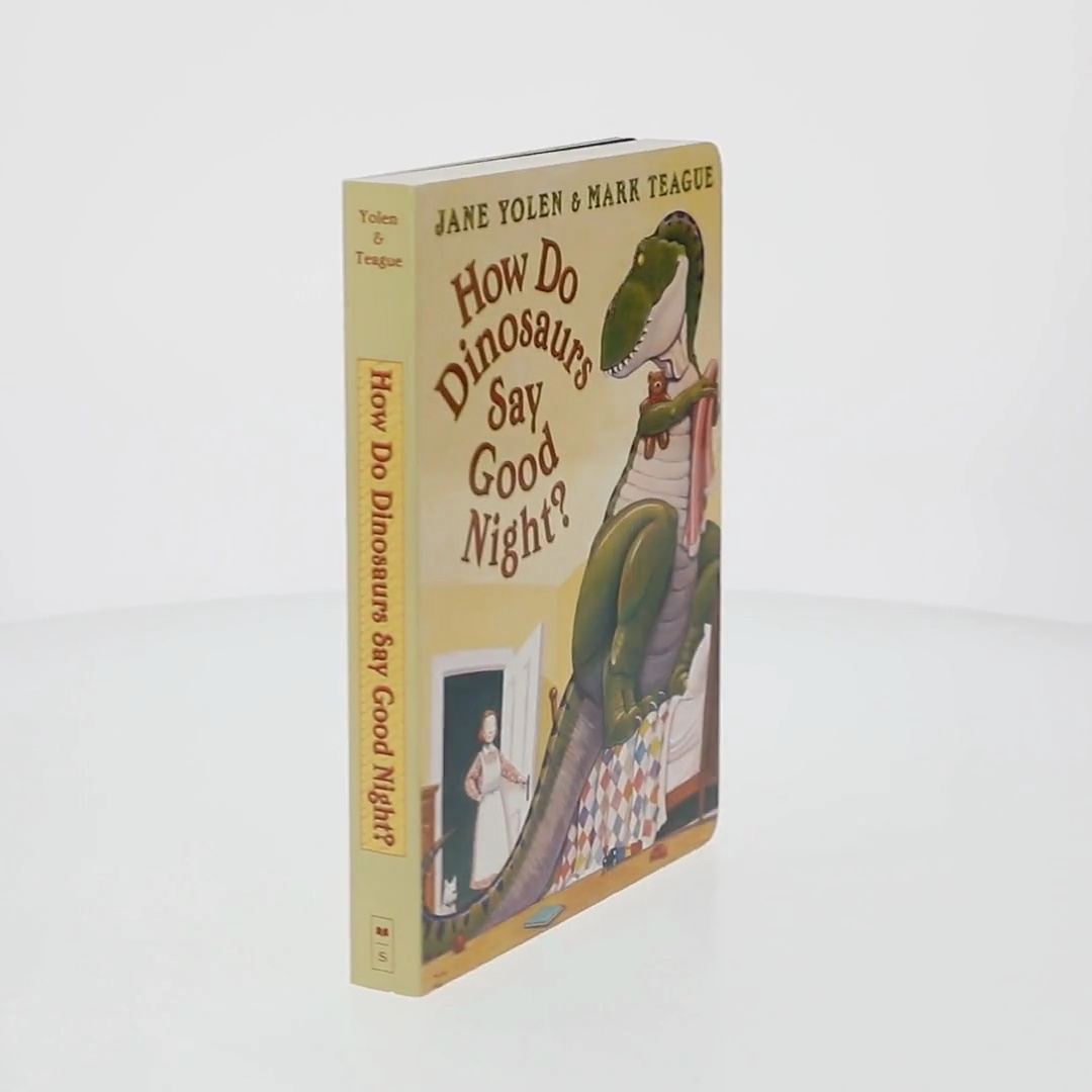 Jane Yolen How Do Dinosaurs Say Good Night Board Book for Bedtime