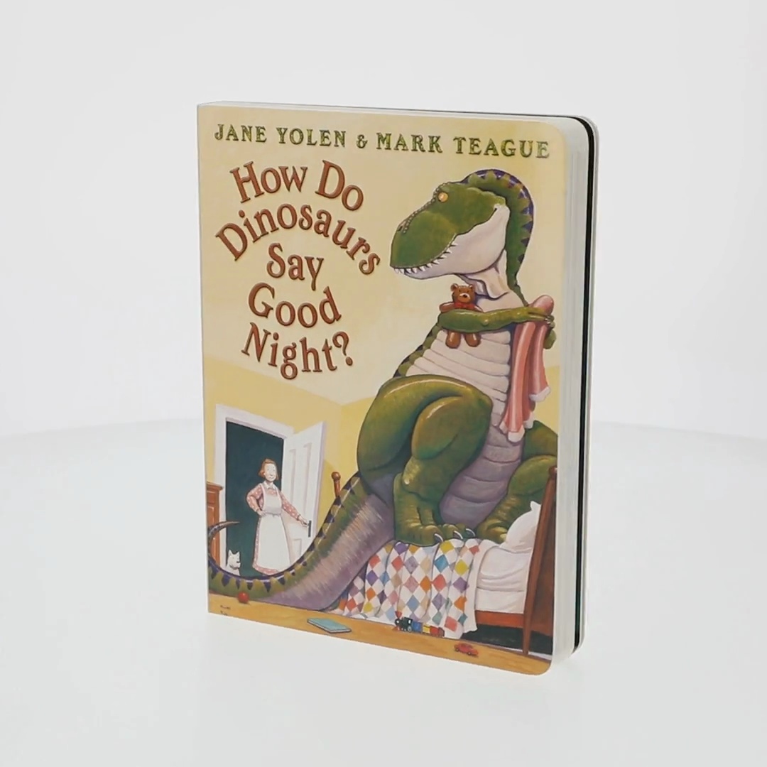 Jane Yolen How Do Dinosaurs Say Good Night Board Book for Bedtime