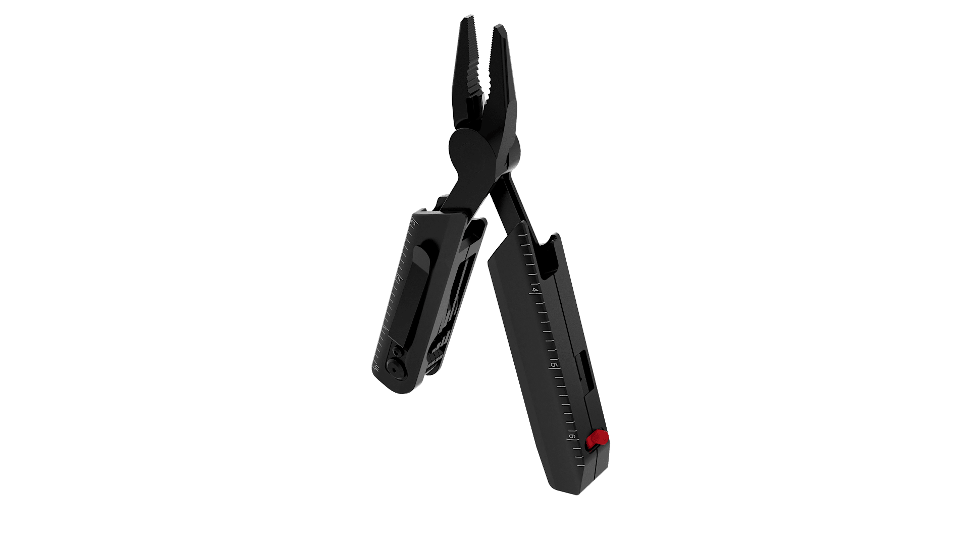 Swiss Tech Taktstock AUS-8 Steel Blade 26-in-1 Folding Multitool