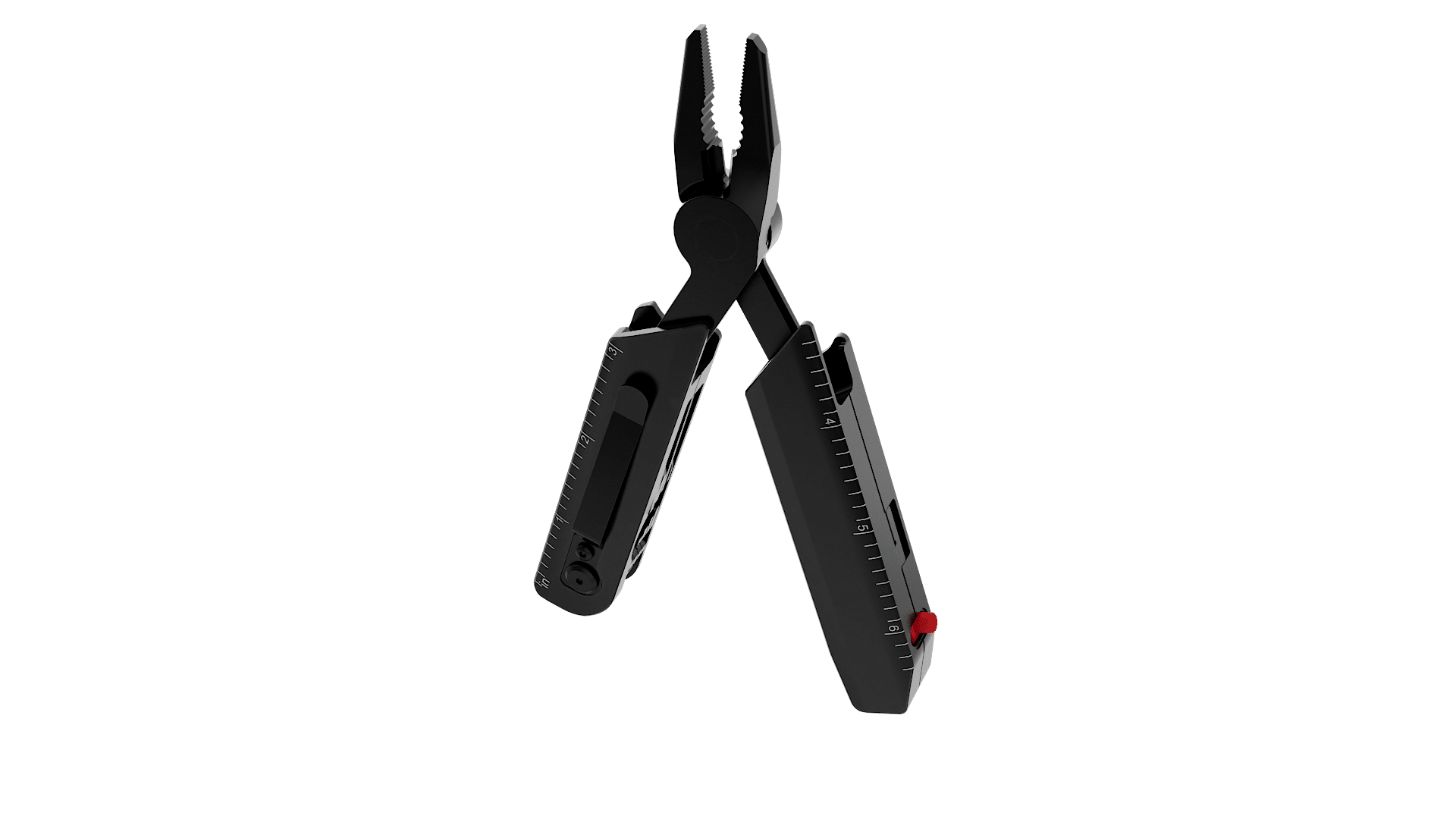 Swiss Tech Taktstock AUS-8 Steel Blade 26-in-1 Folding Multitool