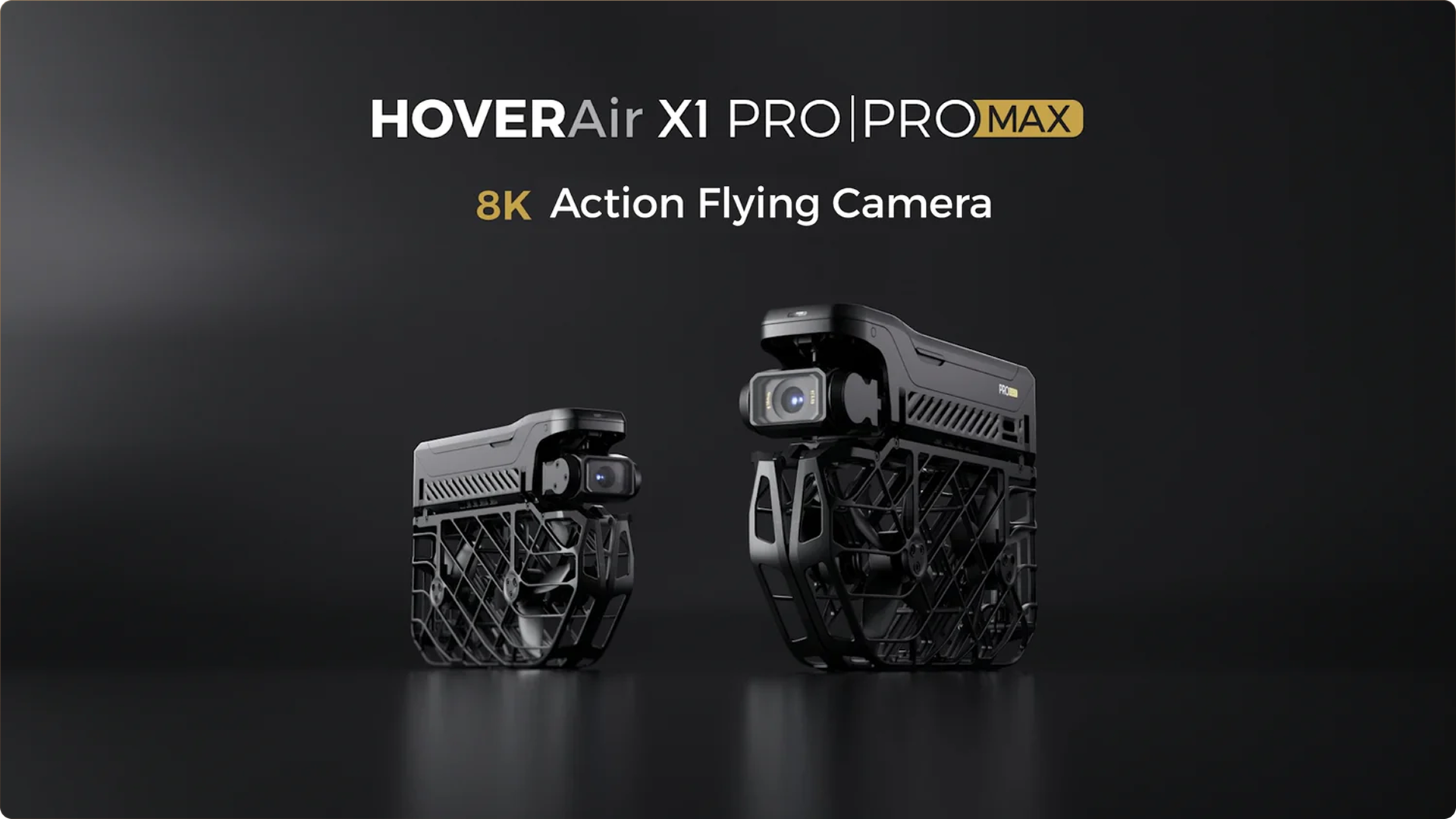 thumbnail video image 2 of HOVERAir X1 PRO 4K Action Flying Camera, AI Follow & Palm Launch, suit for Outdoor Sports & Adventurers, 2 of 12